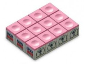 Silver Cup Chalk Pink